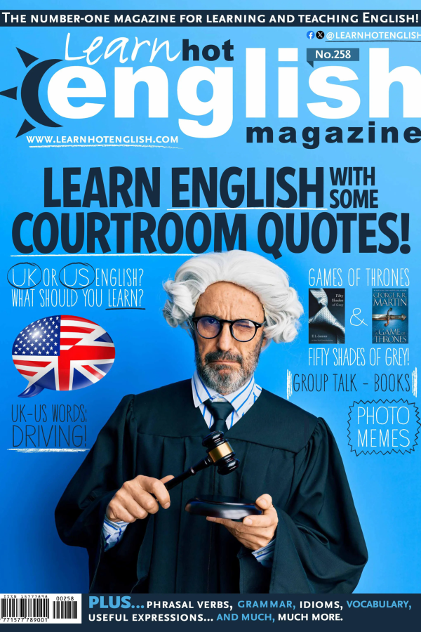 Learn Hot English – Issue 258
