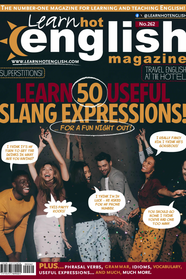 Learn Hot English – Issue 262