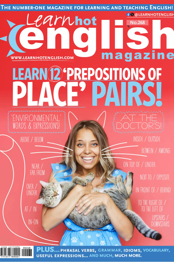 Learn Hot English – Issue 268