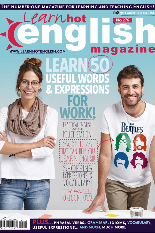 Learn Hot English – Issue 276