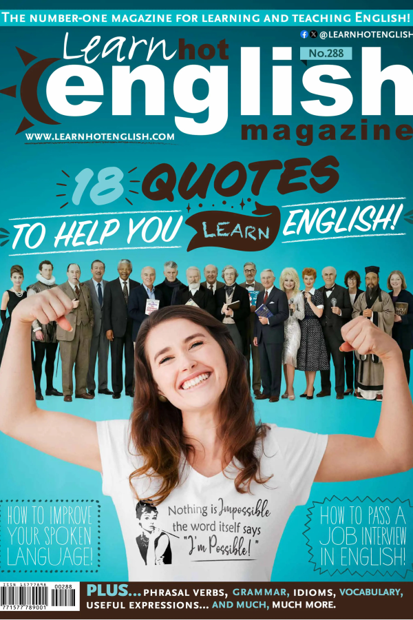 Learn Hot English – Issue 288