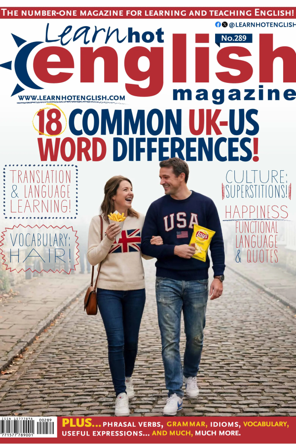 Learn Hot English – Issue 289
