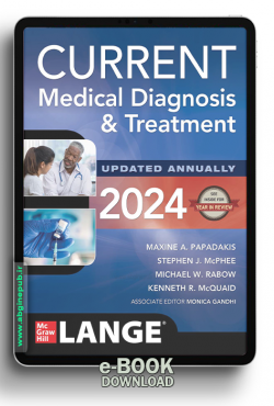 CURRENT Medical Diagnosis & Treatment  36 e- 2024