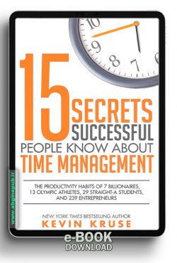 eBook 15 Secrets Successful People Know About Time Ma