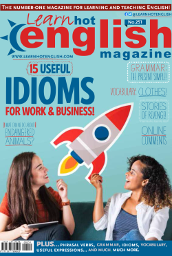 Learn Hot English – Issue 251