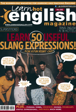 Learn Hot English – Issue 262