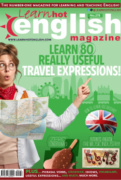 Learn Hot English – Issue 278