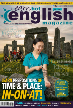 Learn Hot English – Issue 284