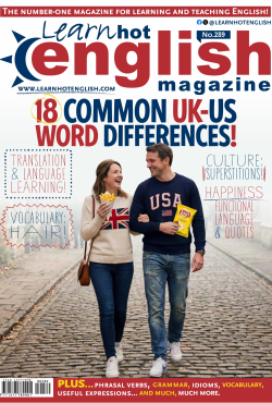 Learn Hot English – Issue 289