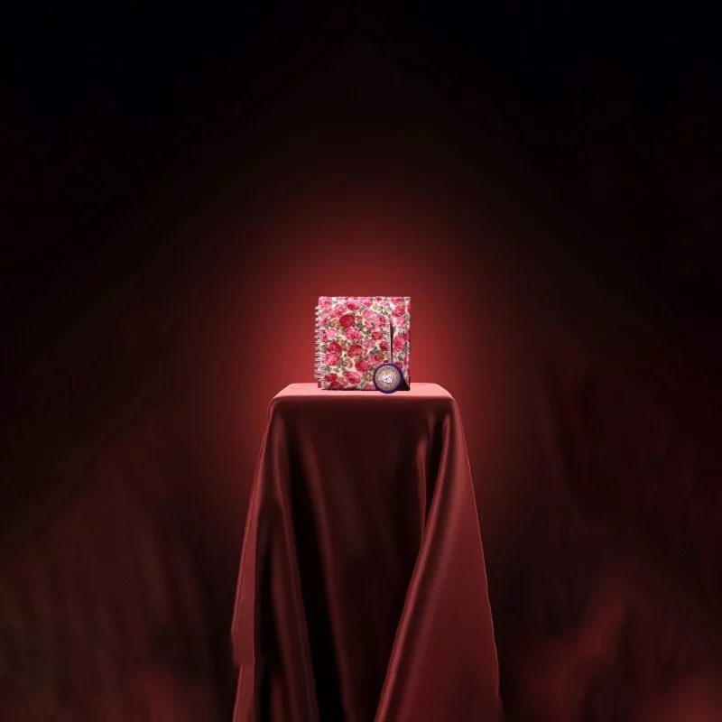 دفترچه یادداشت طرح گل گلی | مناسب دانش آموزان، هدیه و استفاده روزانه