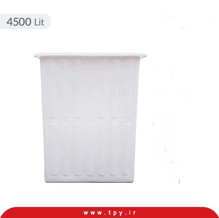 وان پلاستیکی 4500 لیتری مستطیلی سه لایه آنتی باکتریال تهران پلیمر یارا