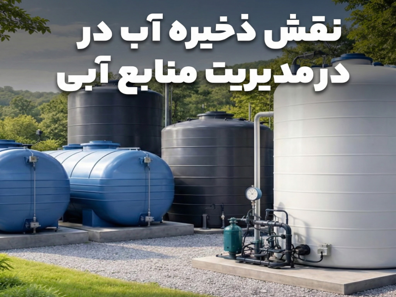 نقش ذخیره آب در مدیریت منابع آبی و پایداری محیط‌زیست