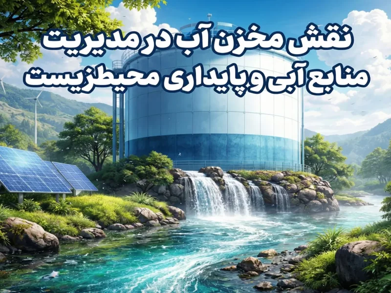 نقش مخزن آب در مدیریت منابع آبی و پایداری محیط‌زیست