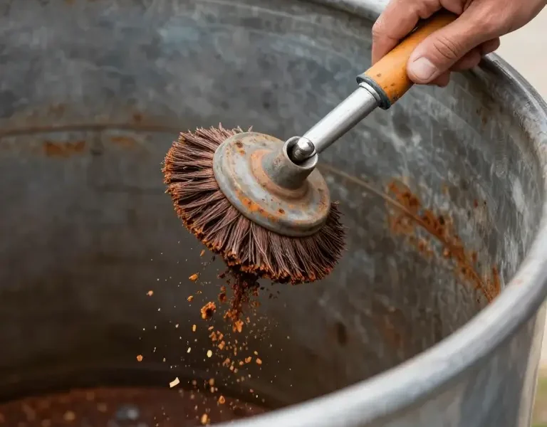 رفع زنگ زدگی منبع  آب فلزی + 10 راهکار