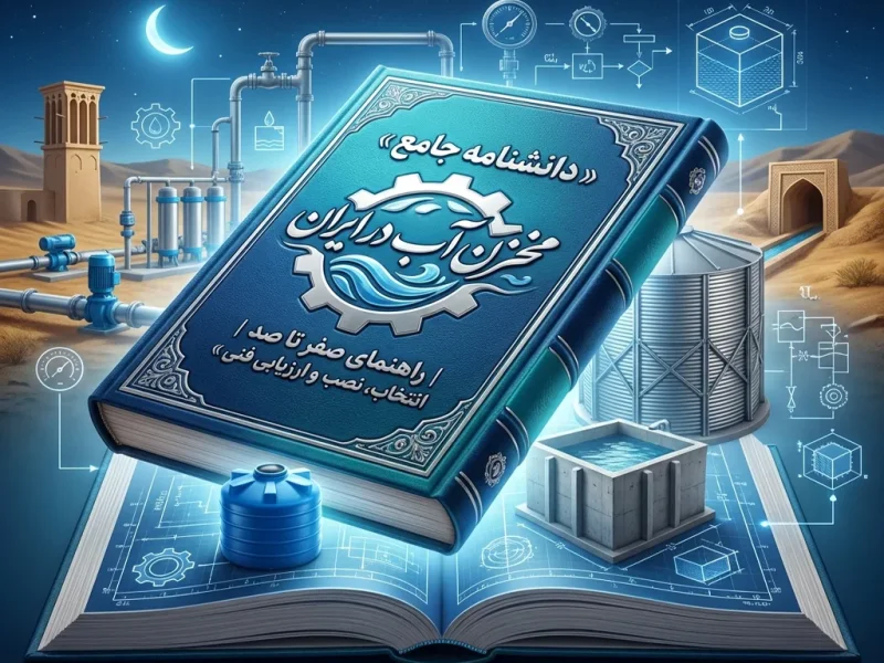 دانشنامه جامع مخزن آب در ایران | راهنمای صفر تا صد انتخاب، نصب و ارزیابی فنی