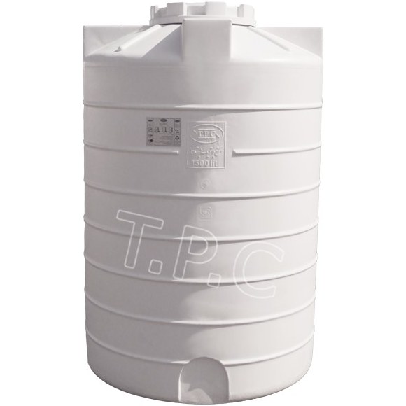 مخزن 1500 لیتری عمودی