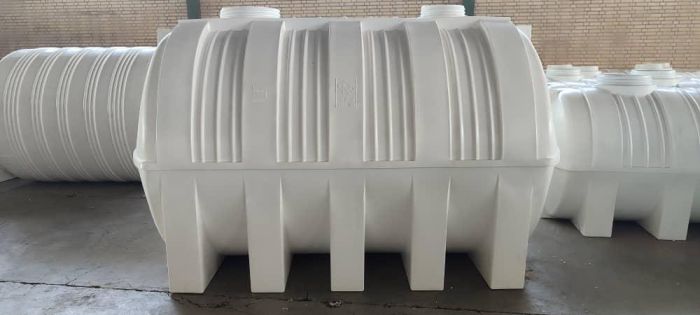 مخزن 4000 لیتری افقی سه لایه رادمان پلاست