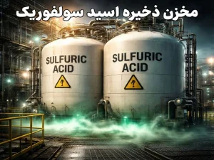 مخزن ذخیره اسید سولفوریک (Sulfuric Acid Storage Tank)
