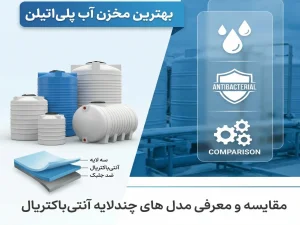 بهترین مخزن آب پلی‌اتیلن کدام است؟ مقایسه و معرفی برند های چندلایه (مطلب)