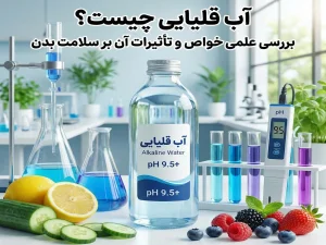 آب قلیایی چیست؟ بررسی علمی خواص و تأثیرات آن بر سلامت بدن (مطلب)