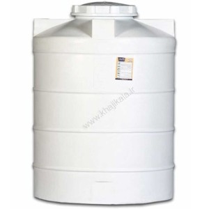 مخزن پلی اتیلن 2000 لیتری خزر منبع عمودی 3 لایه khazarmanba ا khazarmanba