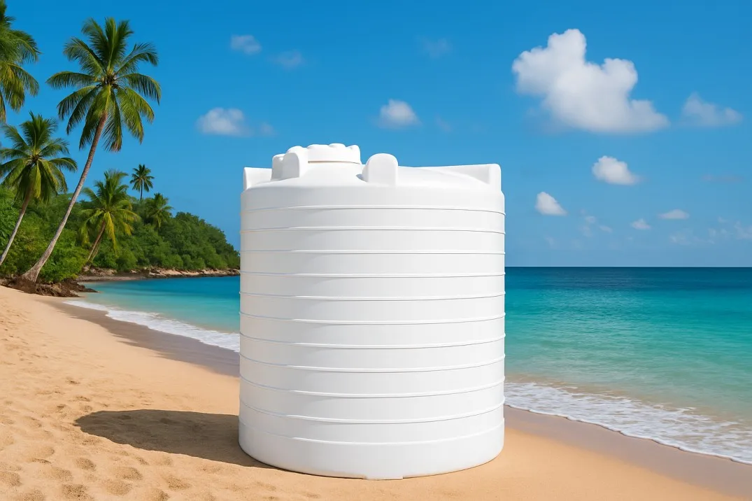 مخزن آب 10000 عمودی بلند سه لایه تهران پلیمر یارا