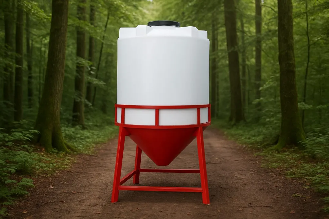 مخزن 10000 لیتری قیفی سه لایه تهران پلیمر یارا