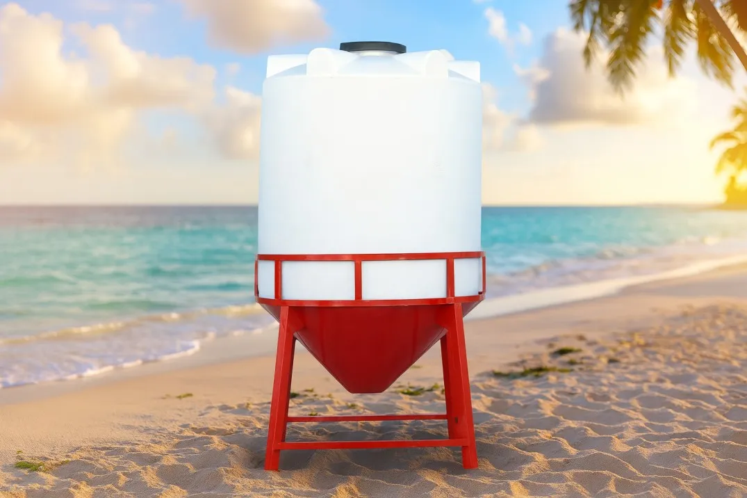 مخزن آب 10000 لیتری قیفی تهران پلیمر یارا