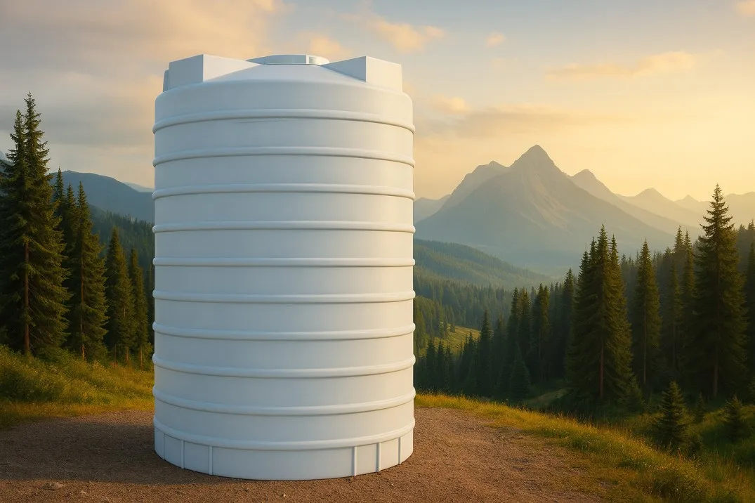 مخزن آب 15000 عمودی سه لایه ابریشم