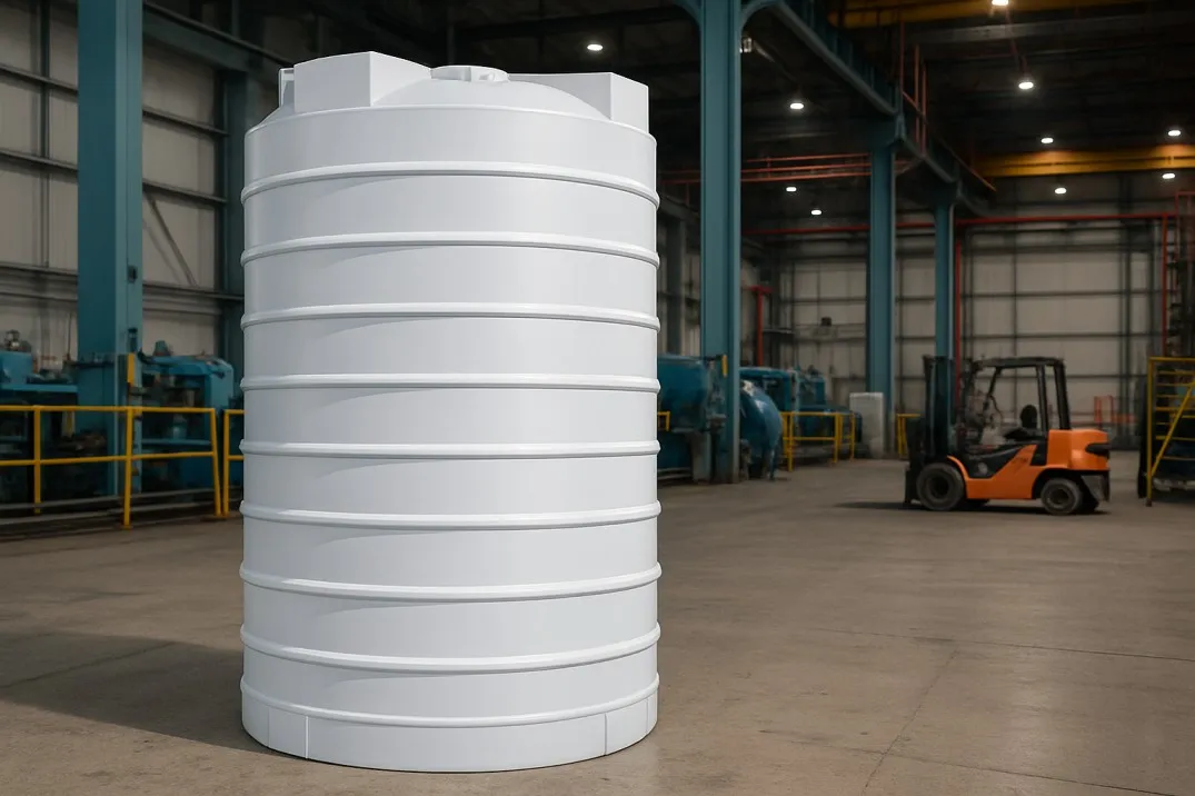 مخزن 6000 لیتری عمودی بلند سه لایه تهران پلیمر یارا