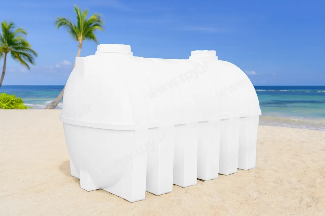 مخزن آب 6000 لیتری افقی سه لایه آنتی باکتریال تهران پلیمر یارا