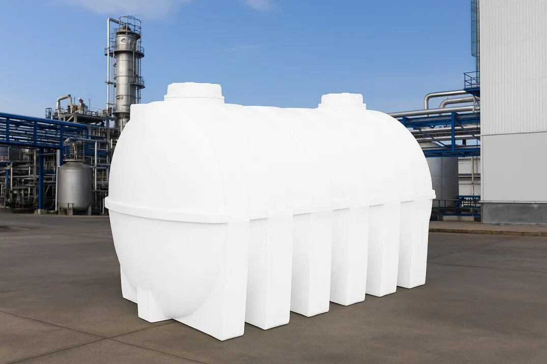 مخزن 6000 لیتری افقی سه لایه آنتی باکتریال تهران پلیمر یارا