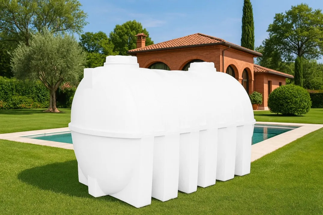 مخزن 6000 افقی سه لایه آنتی باکتریال تهران پلیمر یارا