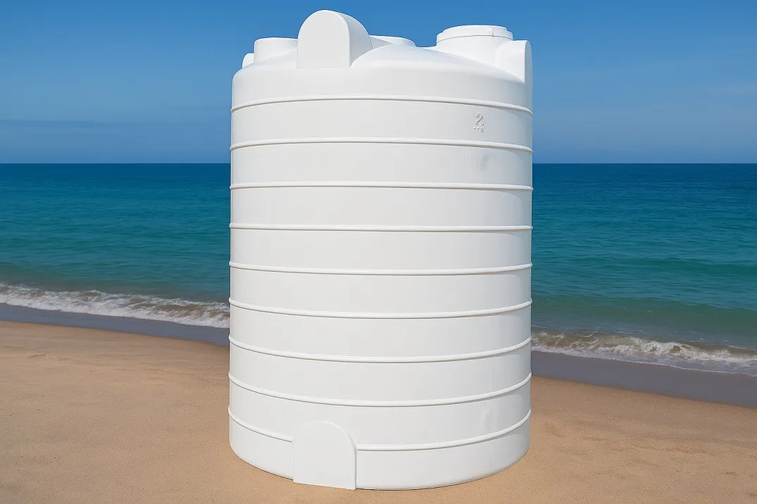 مخزن آب 8000 لیتری عمودی تک لایه ابریشم