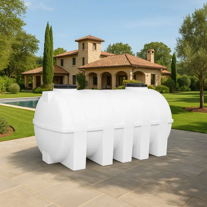 مخزن 8000 افقی سه لایه آنتی باکتریال تهران پلیمر یارا