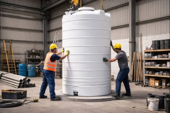 تانکر ۵۰۰۰ لیتری عمودی بلند سه لایه طبرستان