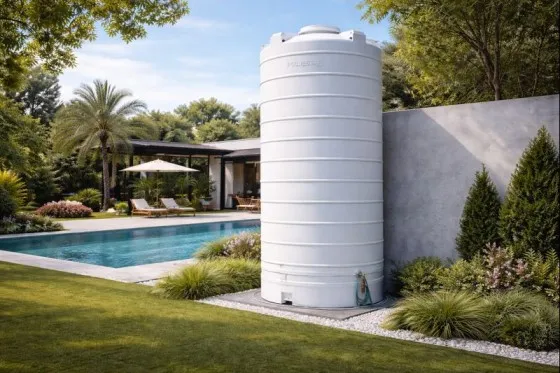 مخزن ۵۰۰۰ لیتری عمودی بلند سه لایه طبرستان