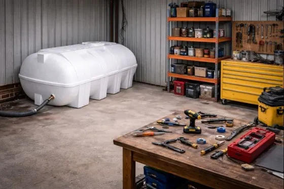 تانکر آب 5000 بیضی سه لایه طبرستان