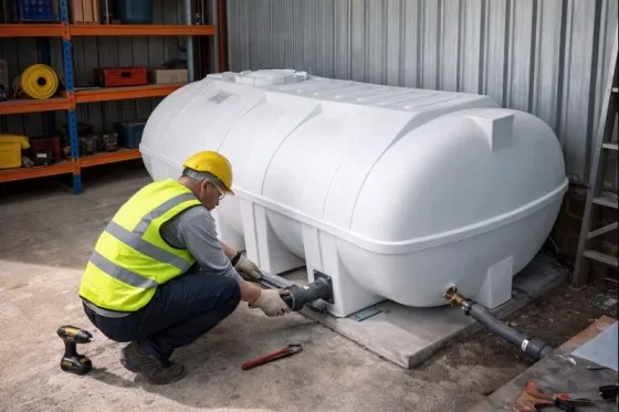 مخزن 5000 لیتری بیضی سه لایه طبرستان