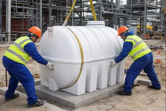 مخزن 5000 لیتری افقی سه لایه ابریشم