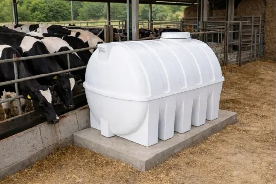 مخزن آب 5000 لیتری افقی سه لایه ابریشم