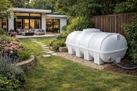 مخزن ۵۰۰۰ لیتری افقی سه لایه طبرستان