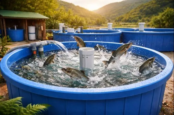 کاربرد وان پرورش ماهی