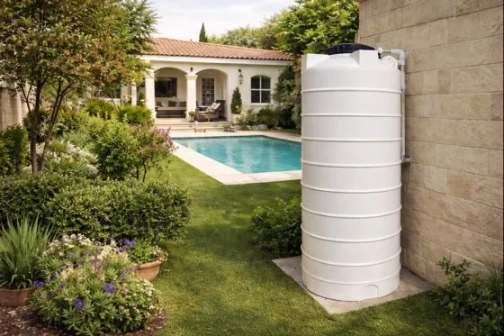 مخزن 4000 لیتری عمودی بلند سه لایه طبرستان