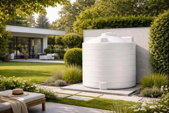 مخزن 4000 لیتری عمودی سه لایه طبرستان