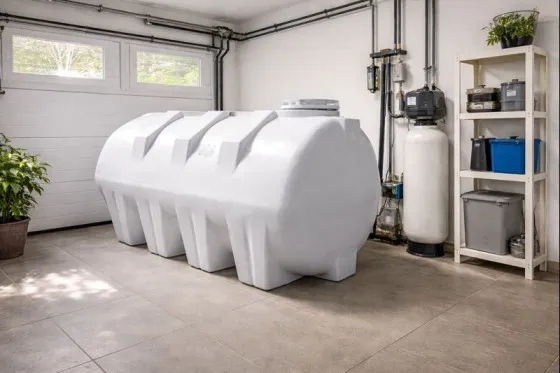 منبع آب 4000 لیتری افقی سه لایه طبرستان