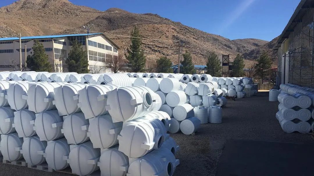 مخزن آب افقی پلی اتیلن