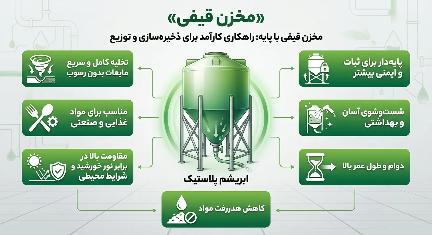مخزن آب قیفی