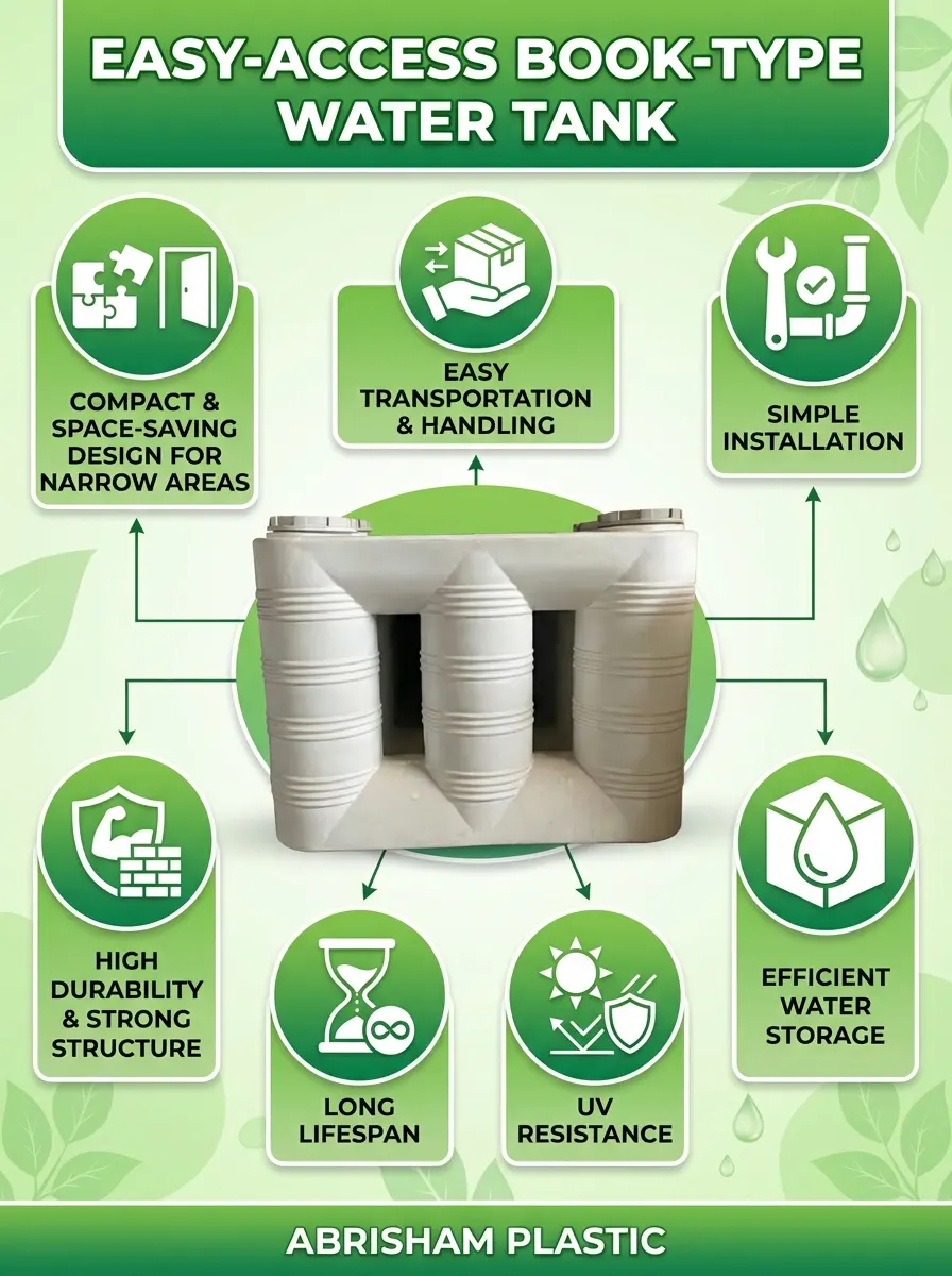 قیمت مخزن آب آسانرو کتابی