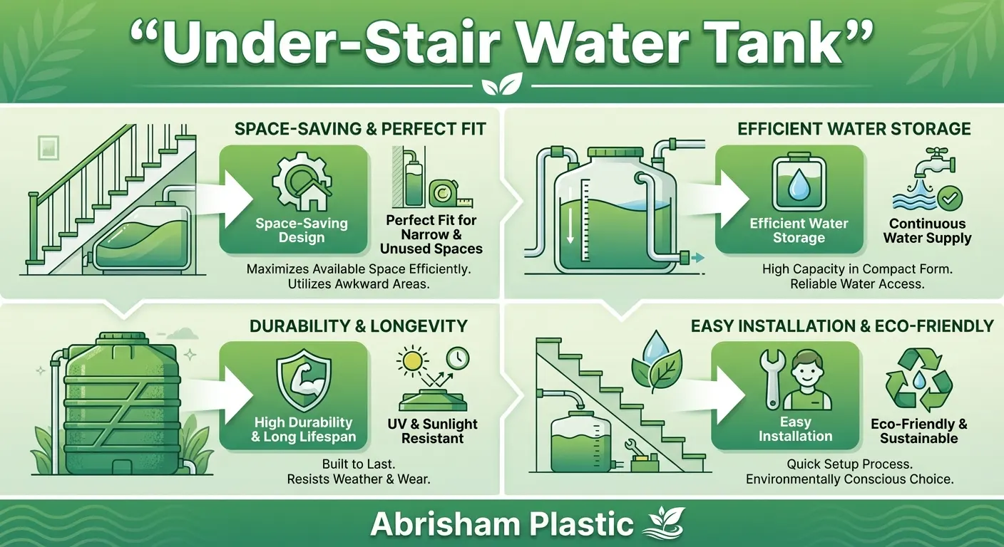 قیمت مخزن آب زیرپله ای 